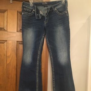 EUC Silver Jeans! Suki!